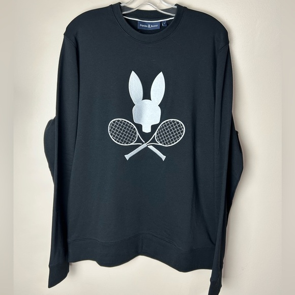 Psycho Bunny Mens Courtside Sweatshirt - Picture 3 of 7